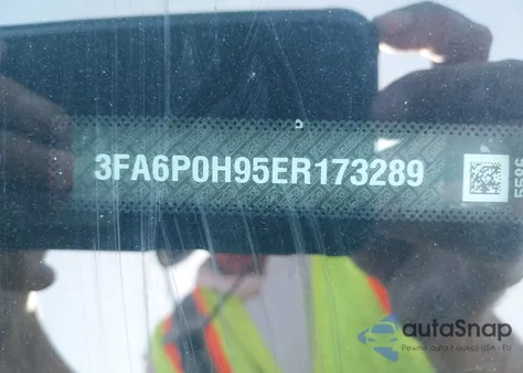 2014 Ford Fusion Se from USA, damaged, VIN 3FA6P0H95ER173289